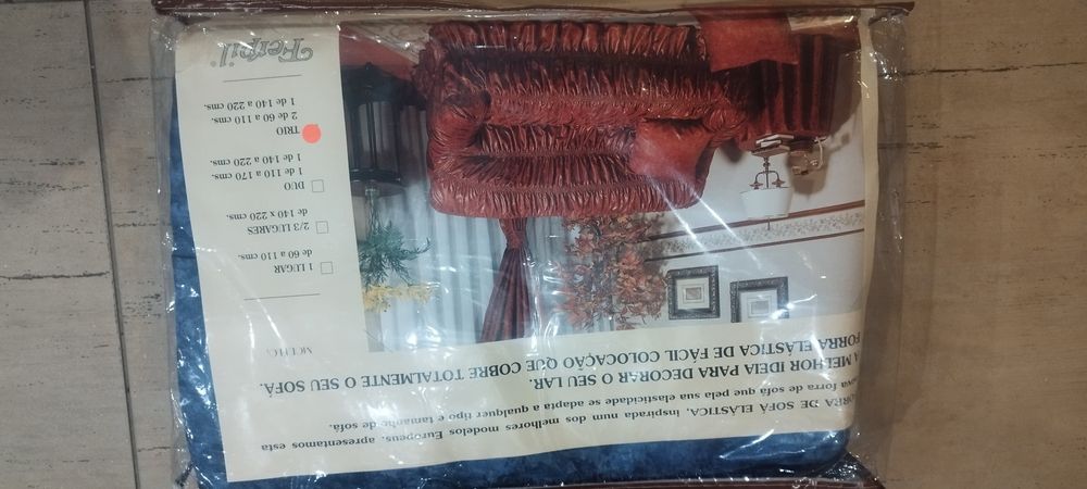 Capa para Sofás Cor Azul