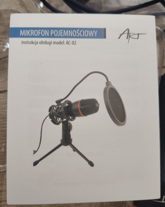 Mikrofon pojemnościowy Art AC-02