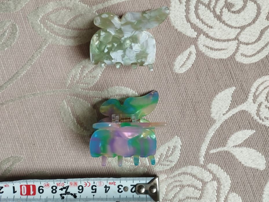 Заколка, краб для волосся "Метелик"