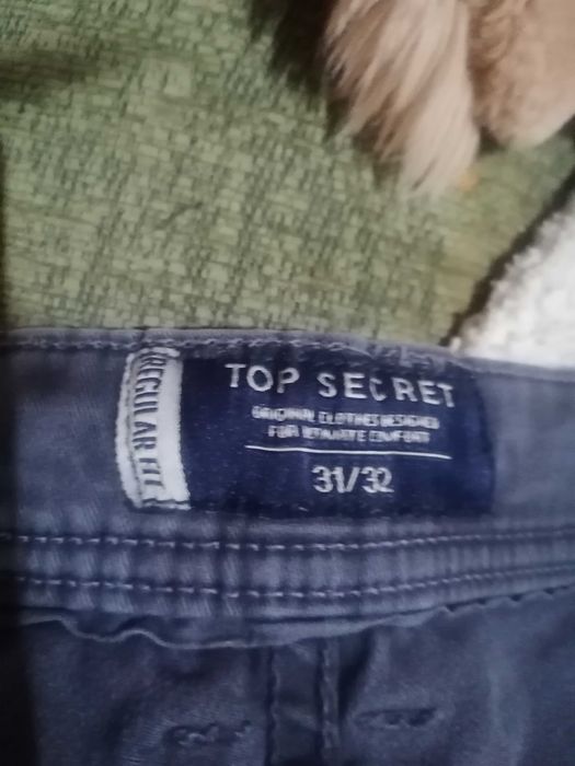 Spodnie damskie M popielate