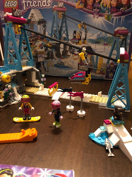 lego friends wyciąg narciarski
