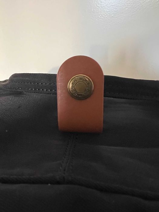 Backpack Mochila Preta Black Vintage Nova Embalada