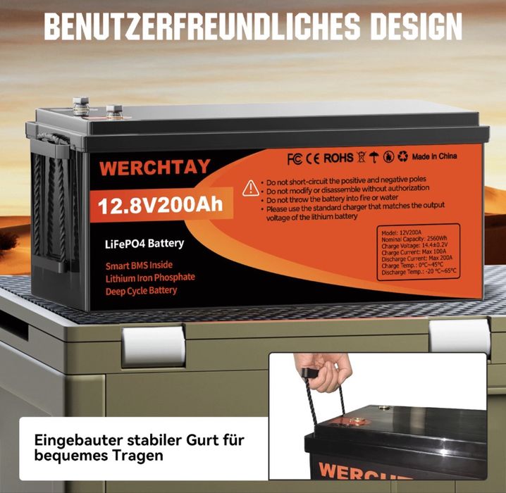 ЗНИЖКА! Німеччина! Акумулятор BLUETOOTH Redodo LifePo4 100Ah