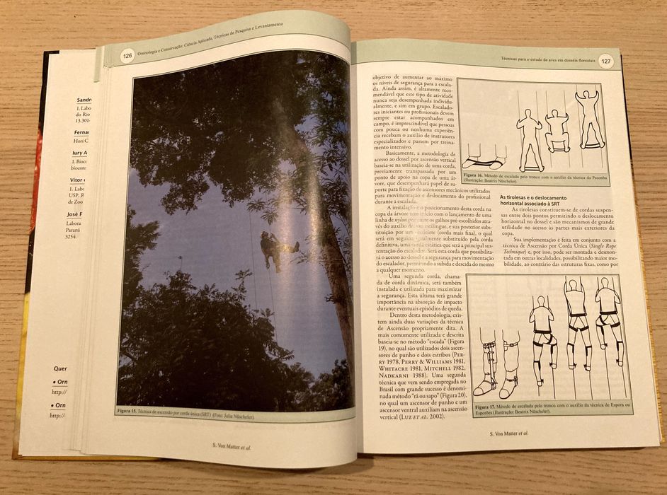ORNITOLOGIA E CONSERVAÇÃO - TÉCNICAS DE PESQUISA E LEVANTAMENTO