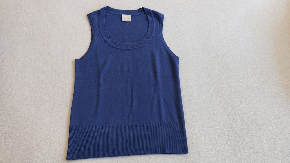 Kamizelka top Next głęboki kobalt 36 bdb