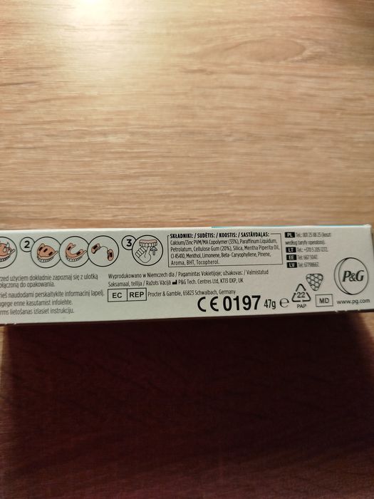 Krem mocujący do protez