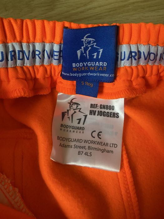 РобочіСпортивні штани Bodyguard GN800 з високою видимістю, помаранчеві