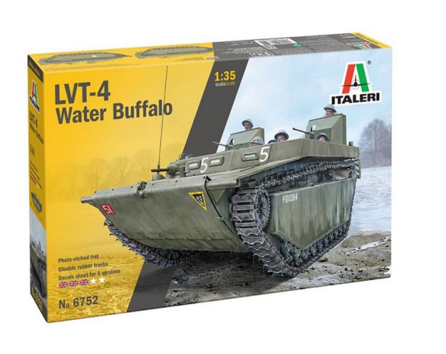 Italeri 6752 model 1:35 czołg LVT-4 WATER BUFFALO