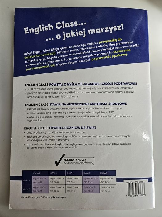 English Class workbook B1+ Pearson