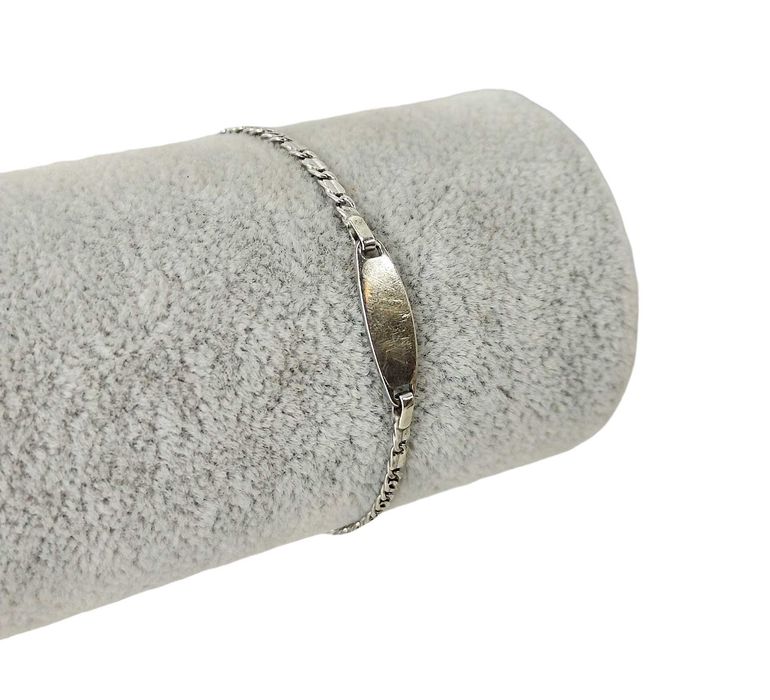 Piękna srebrna bransoletka 3,03G 925