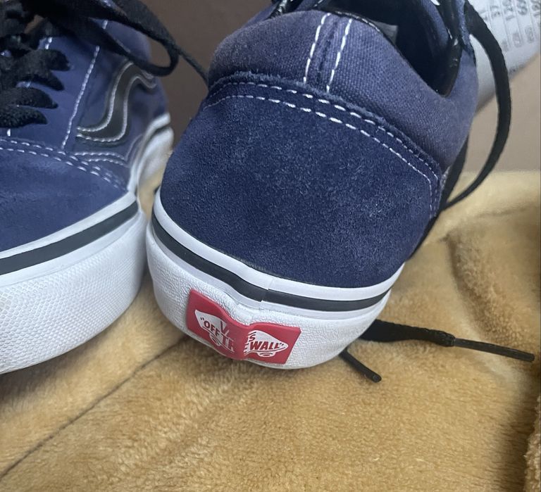 Vans granatowe trampki 36,5