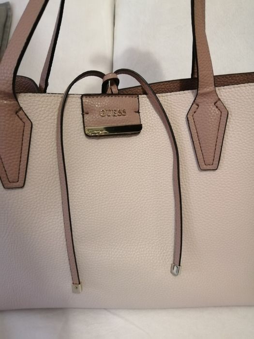 Mala saco rosa pastel guess nova