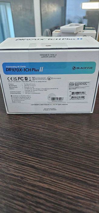 Продам видеорегистратор BlackVUE DR970X-1CH Plus II новый