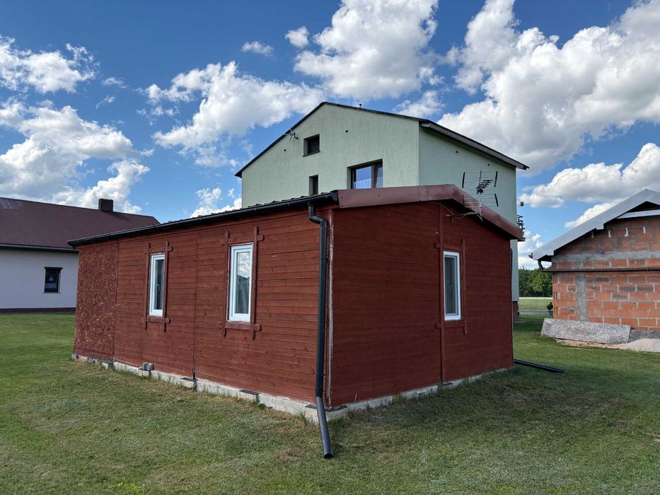 Domek drewniany ocieplany