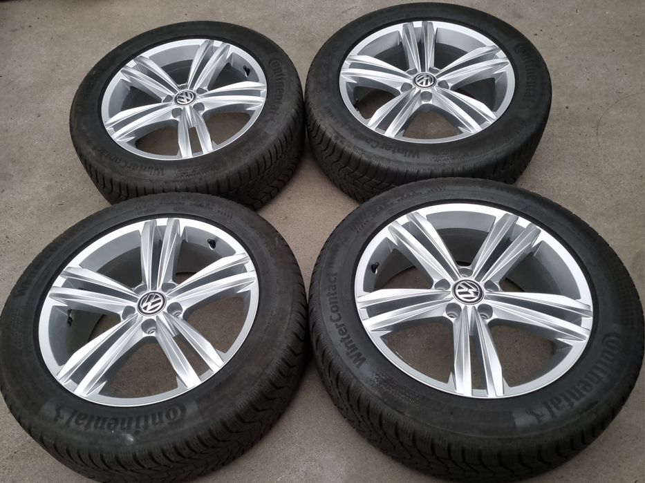 Koła Zimowe Alu 18" VW Tiguan II 2 III 3 5x112 / 2024r. Oryginalne
