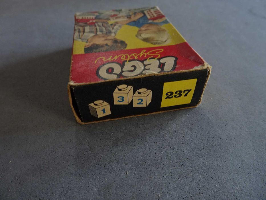 Caixa antiga Lego System 237