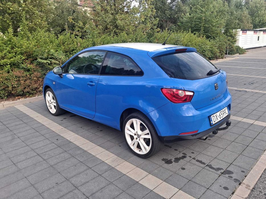 SEAT Ibiza 2009 rok 1.6 benz 3 drzwi ,wersja limitowana stan super
