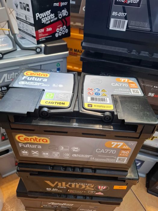 Akumulator CENTRA FUTURA 77Ah 760A P+ 603x275x233 gwarancja 3 lata Exide