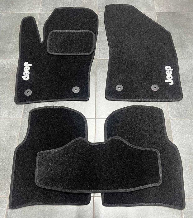 Ворсові коврики в салон Джип JEEP Compass/Renegade/Cherokee/Patriot