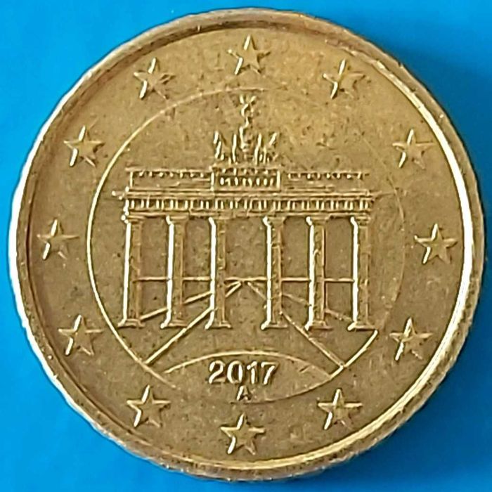 10 Cêntimos de 2017 Letra A da Alemanha
