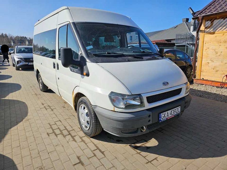 Ford Transit 2005r/pt do listopada/2.0diesel/86KM/9osobowy/1800kg hak
