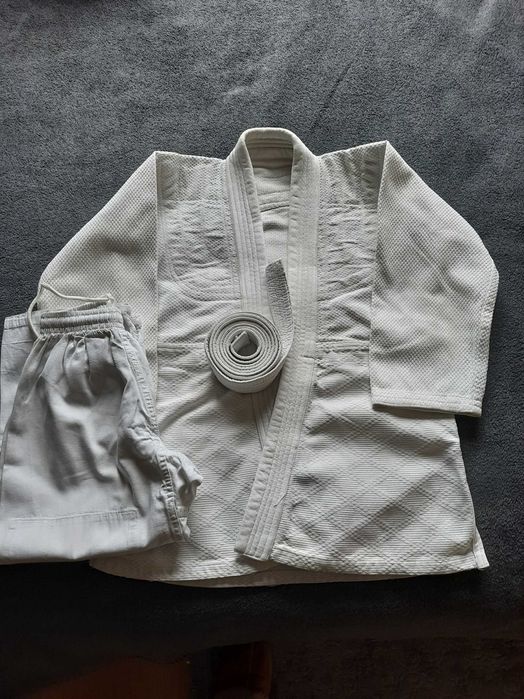 Kimono do judo. Judoga R.120. Kimono,spodnie,pas. Gruby splot, bawełna