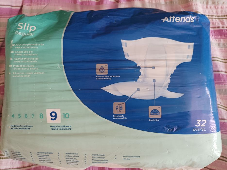 32 pieluchomajtki na ciężkie nietrzymanie moczu