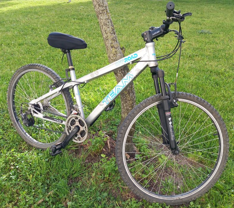 Bicicleta Team Cinza Roda 26