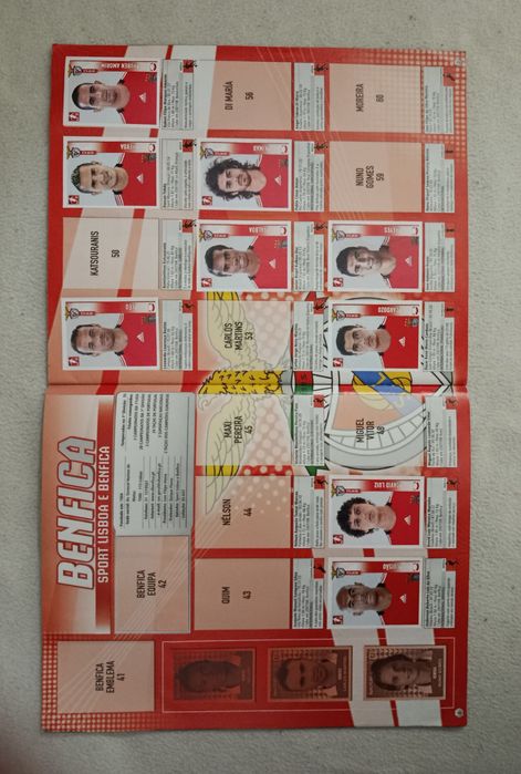 Caderneta Futebol 2008-09  Liga Portuguesa + 5 SAQUETAS