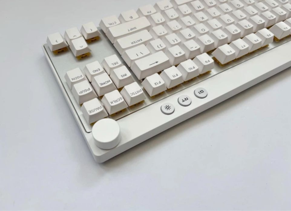 MCHOSE MIX87 8K 0,005mm Магнітна клавіатура Біла