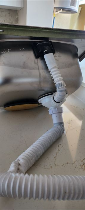 Lava loiça inox com tornera