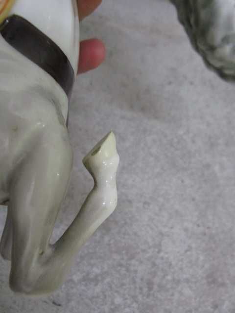 Rara Escultura Cavaleiro Escola equitação espanhola Viena Austria