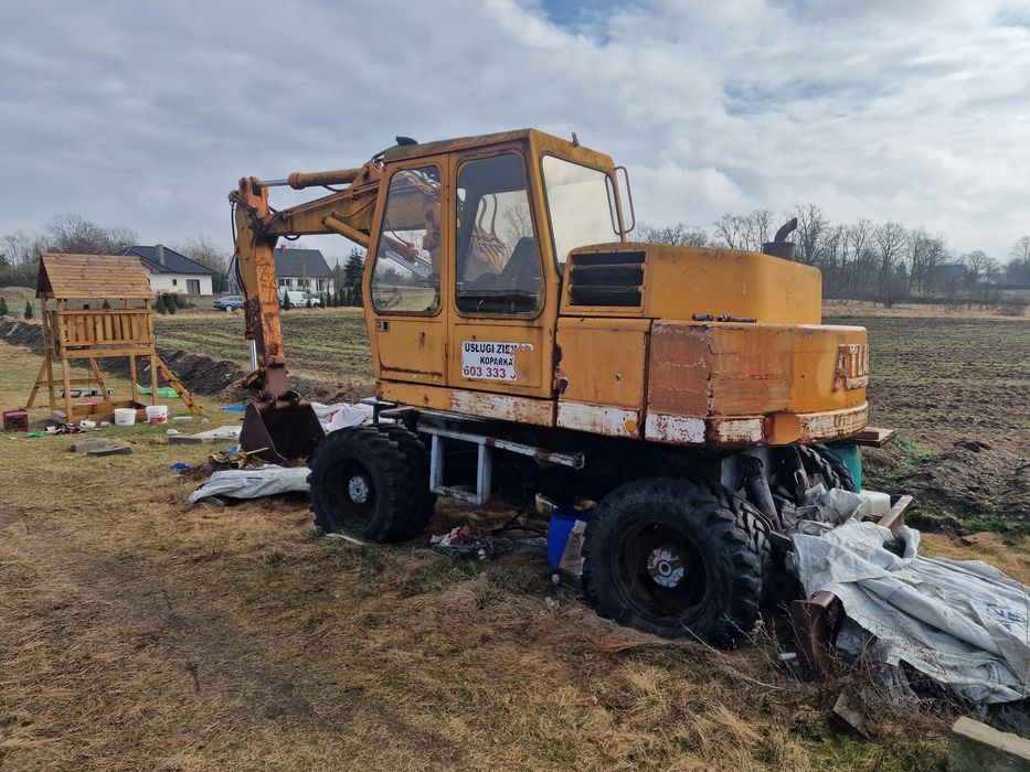 Atlas 1204 KOPARKA CZESCI pompa hydrauliczna most siłownik łyżka
