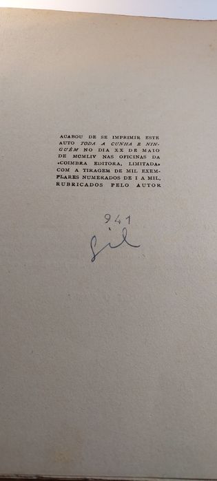 Toda a Cunha e Ninguém - Gil Decente (1954)