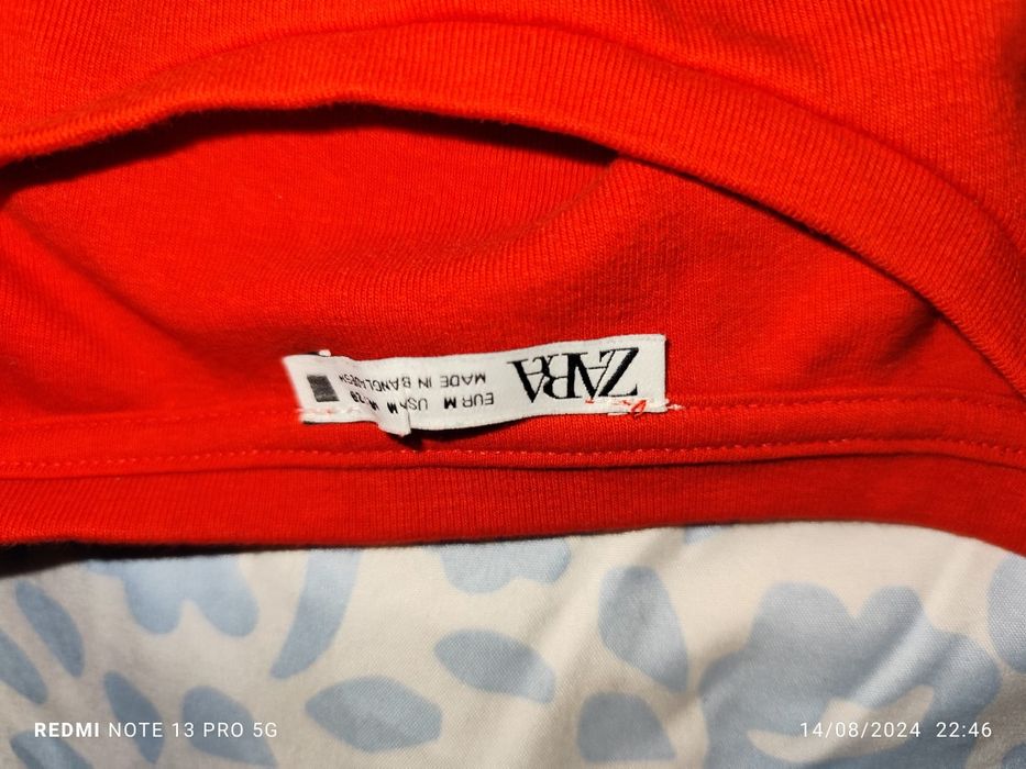 Cropped Worten Vermelho