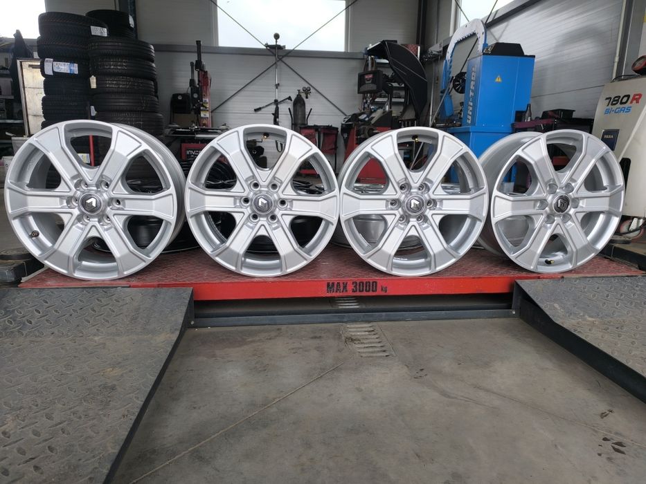 Oryginalne alufelgi 17 renault/ nissan 6x114,3