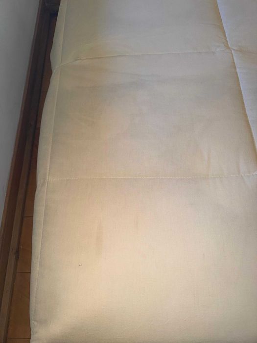 Sofá-cama 190x90cm – confortável e funcional (com capa incluída)