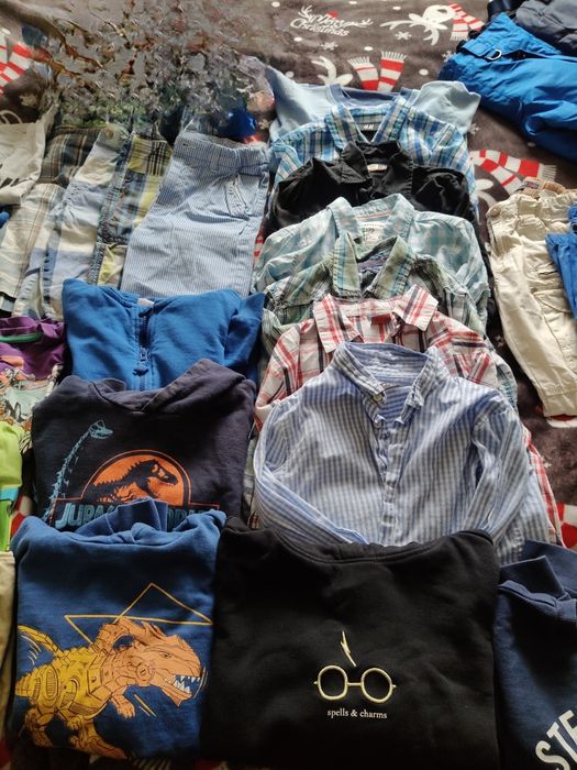 Paka dla chłopaka 122-128 kurtki