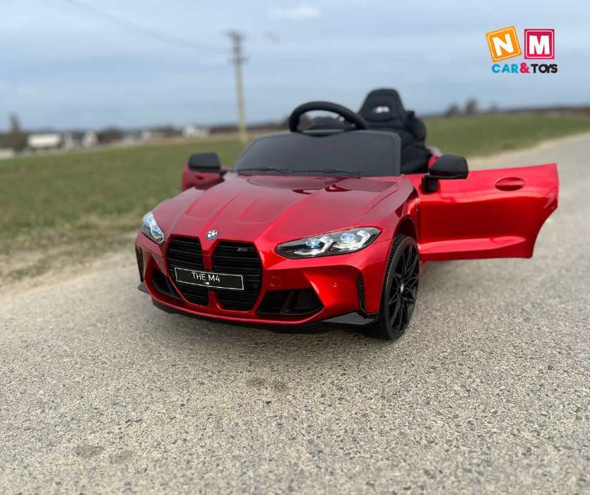 Lakierowany BMW M4 Auto na akumulator 12V14Ah Samochód Pojazd Autko
