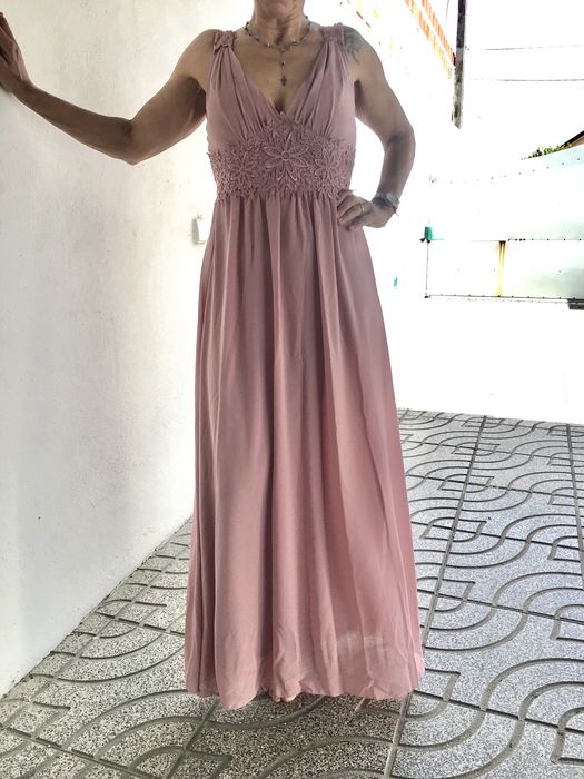 Vestido comprido casamento / cerimónia / festa