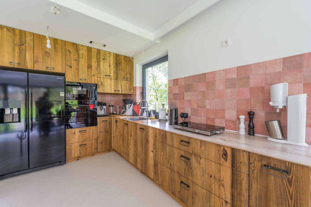 Fronty kuchenne ze starego drewna