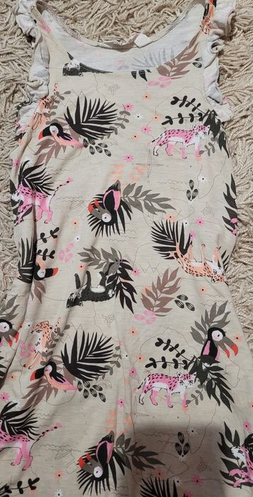 H&M letnia asymetryczna sukienka 134/140