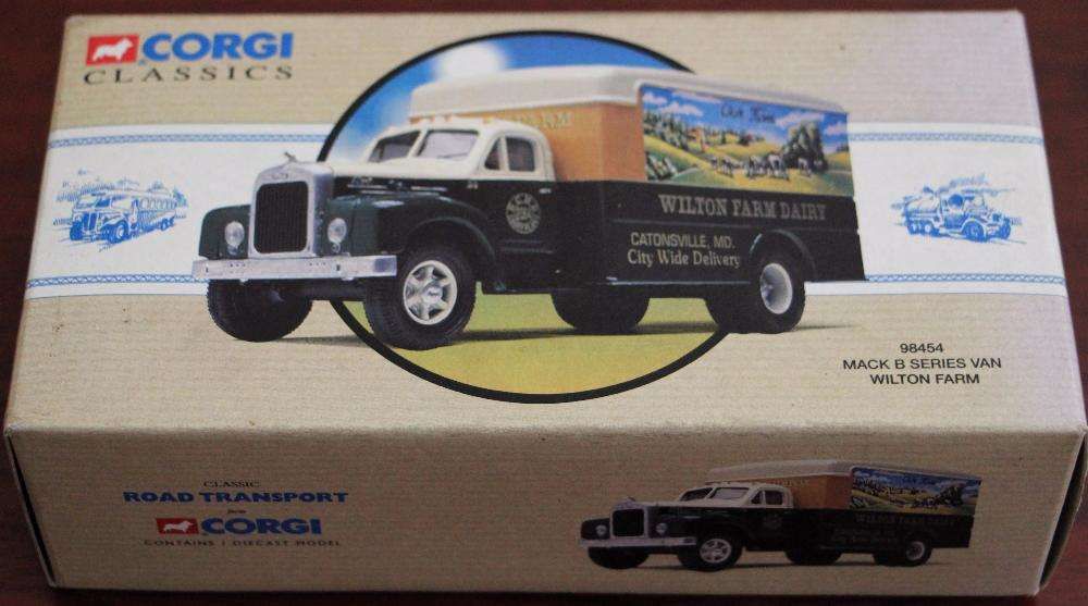 CORGI Classics 1:50 Man Mack B Series Van Wilton Farm