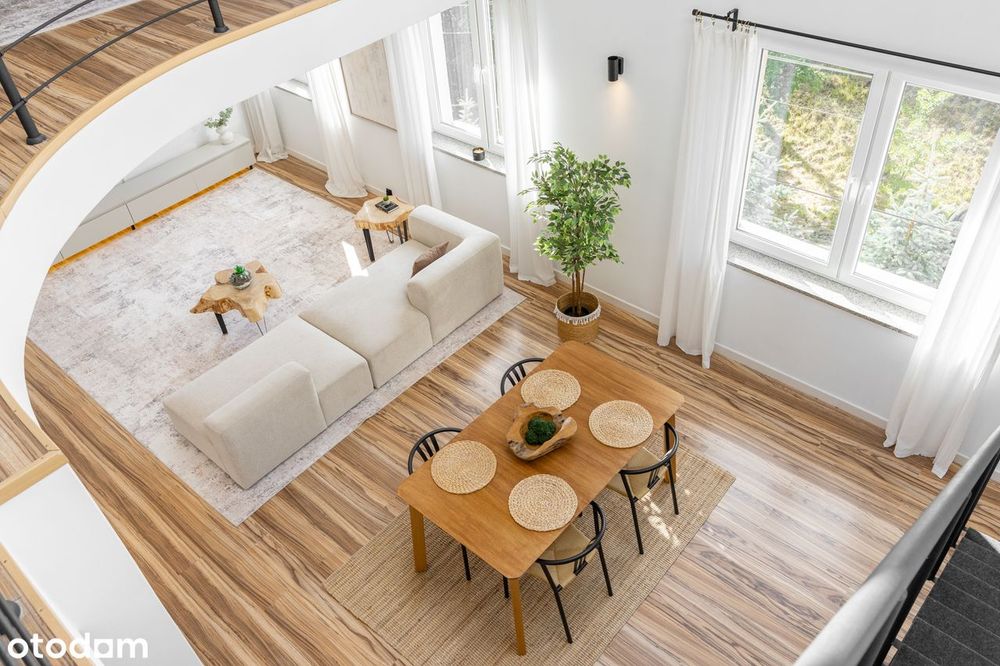 Wyjątkowy dwupoziomowy apartament 152m² | Siłownia | CIchy Potok