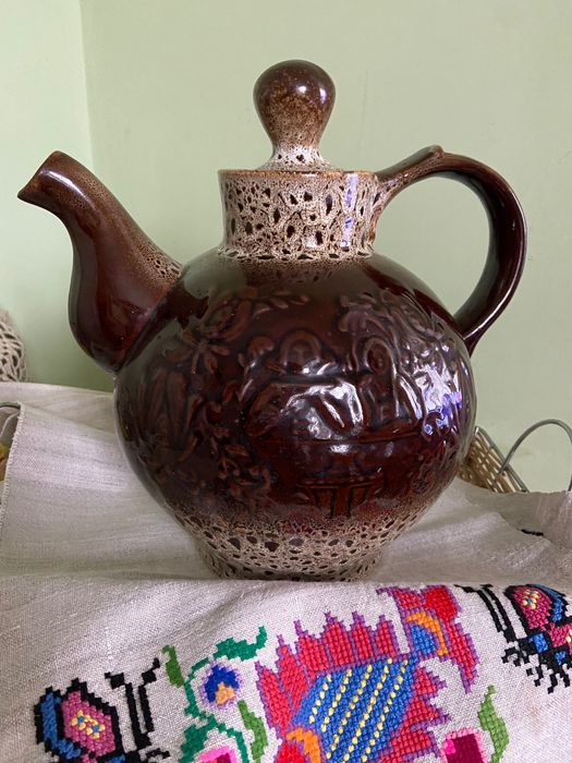 Чайник керамічний великий