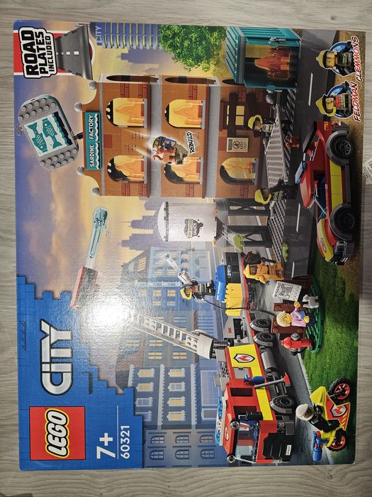 LEGO City 60321 -Straż Pożarna - z 2022r - Nowe