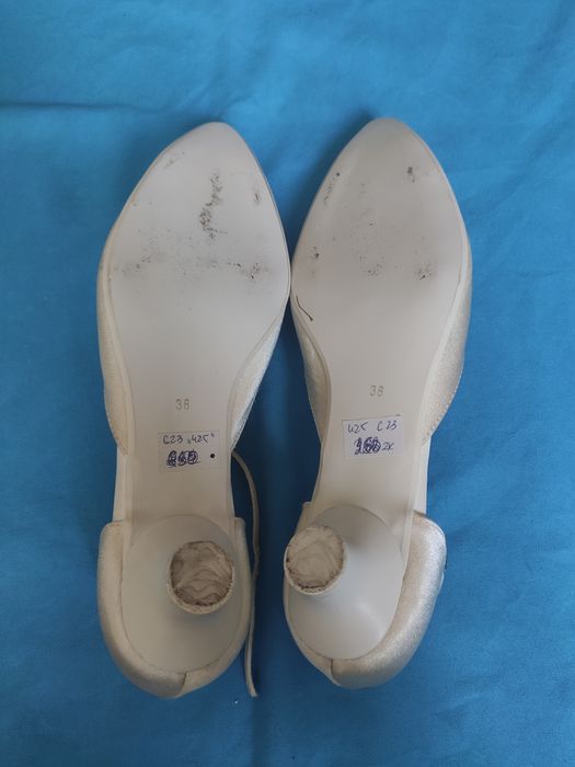 Buty na obcasach ślubne