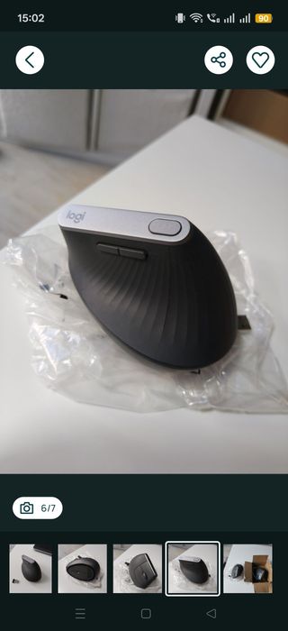 Logitech mx vertical myszka bluetooth