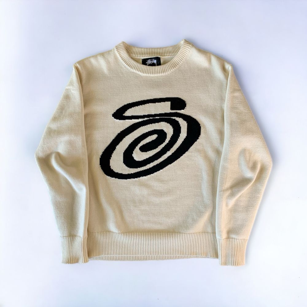 Stussy Curly S Knit Sweater 1 300 Olx