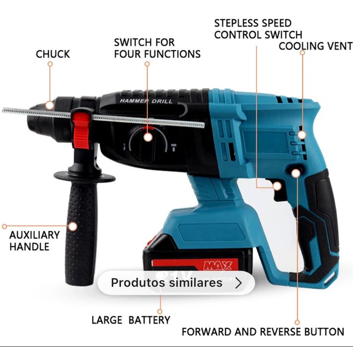 Rotary Hammer/Demolition Hammer64586139922817125